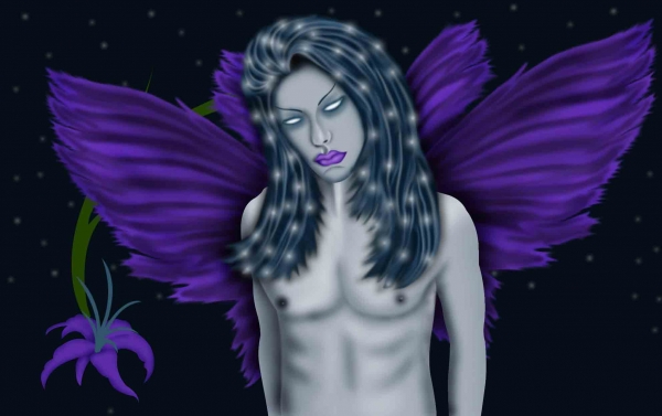 Creation of Dark male fairy: Step 10